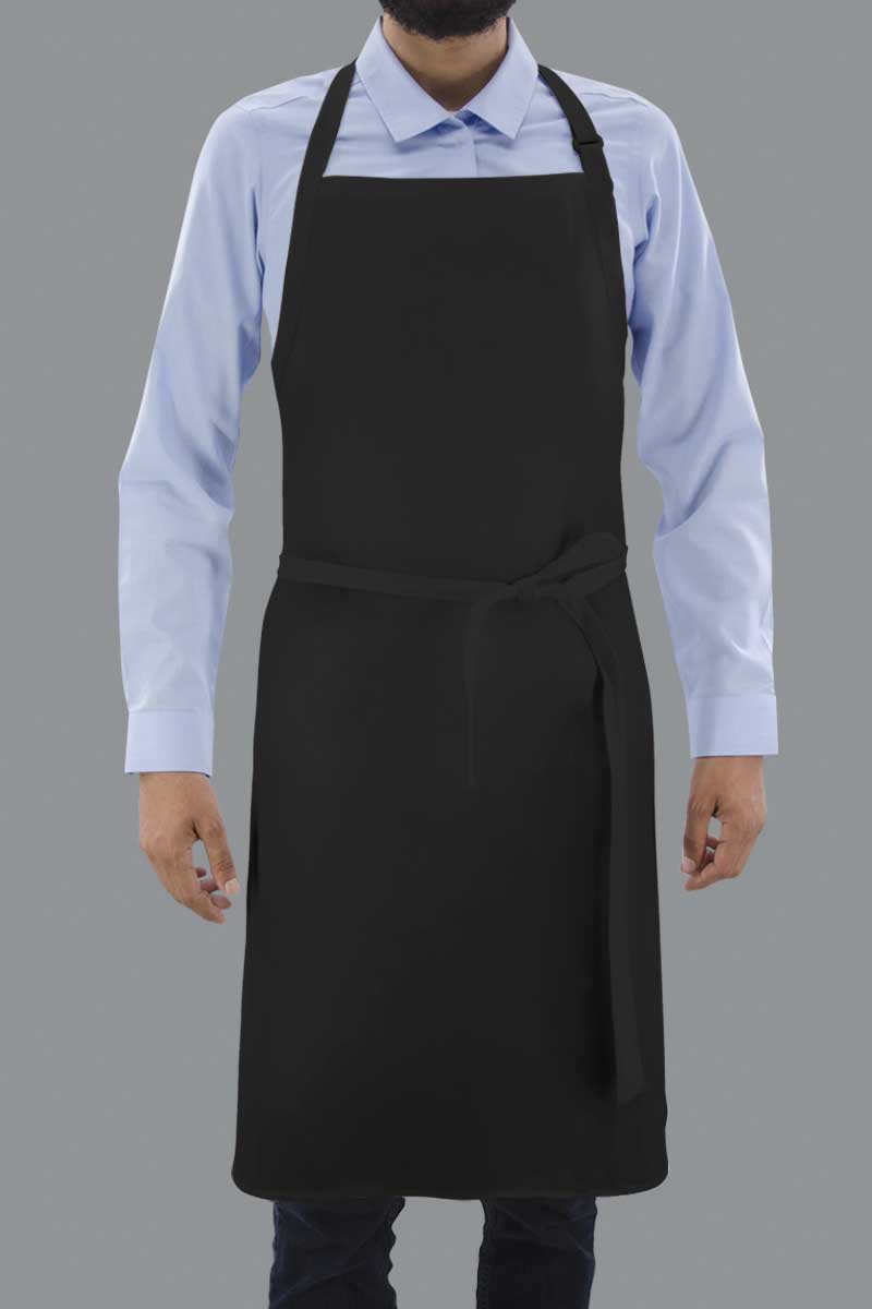 Classic Bib Apron - Black