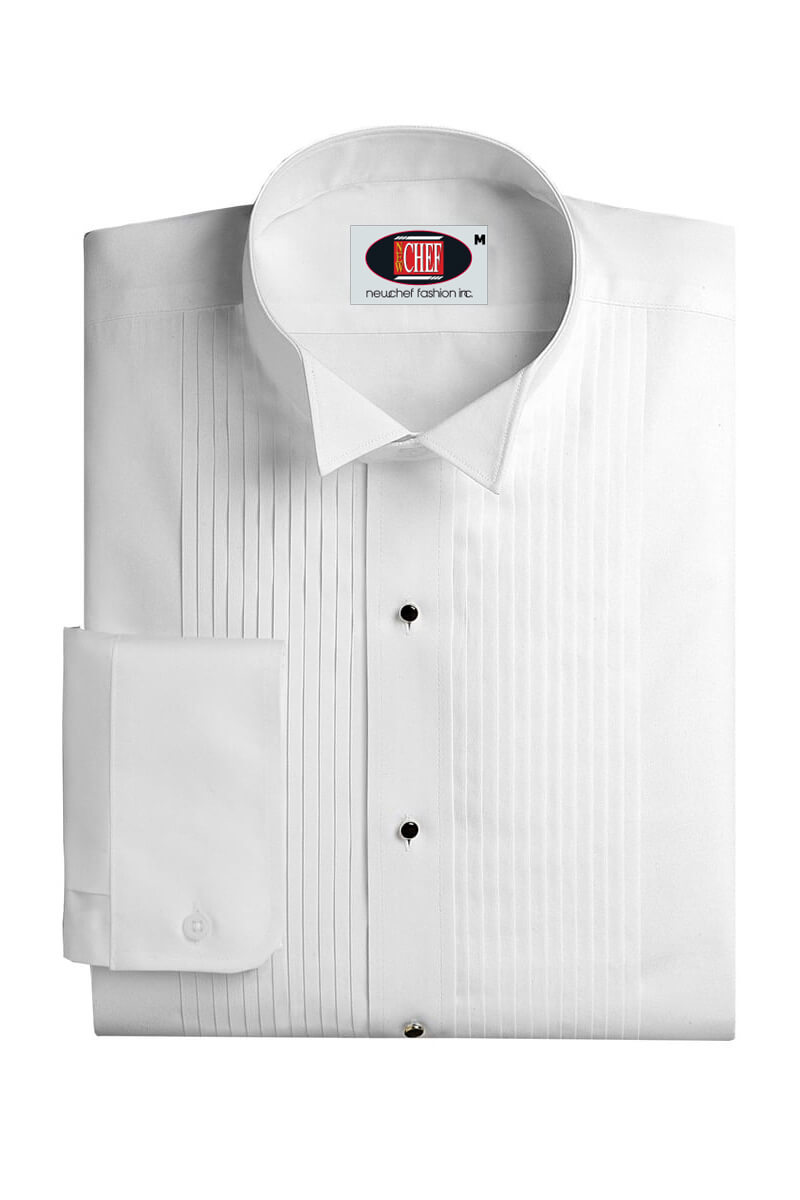 Men's Tuxedo Shirt - White