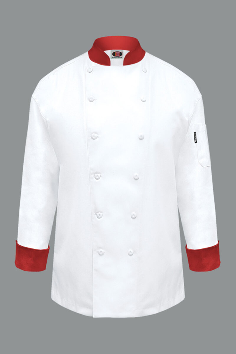 4XL Red Chef Coat