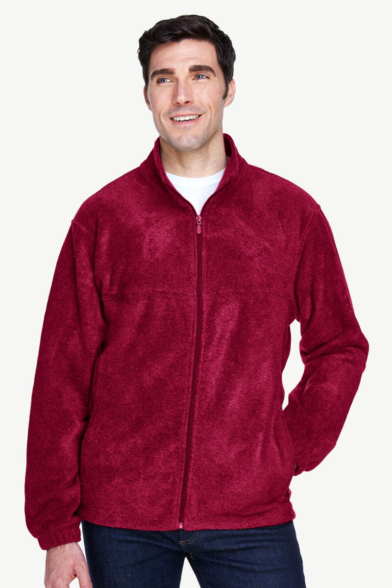 Wine colored fleece clearance jacket